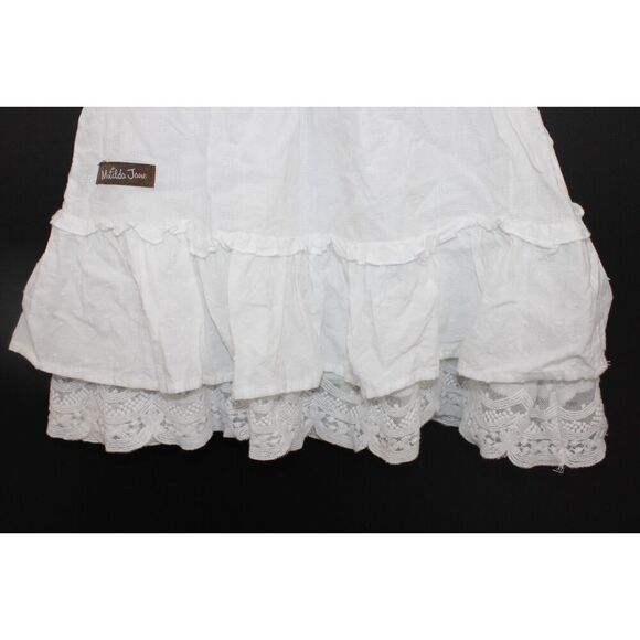 Matilda Jane DREAMY DAY Dress 6-12 M White Beach Ruffle + Bloomer Daydream - Picture 10 of 14